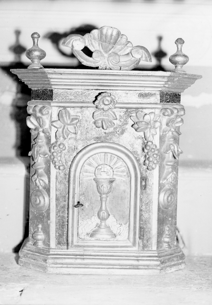 tabernacolo, opera isolata - bottega Italia centrale (sec. XIX)