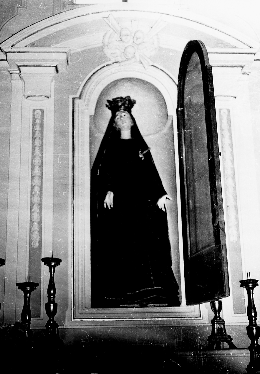 Madonna Addolorata (manichino, opera isolata) - bottega Italia centrale (sec. XIX)