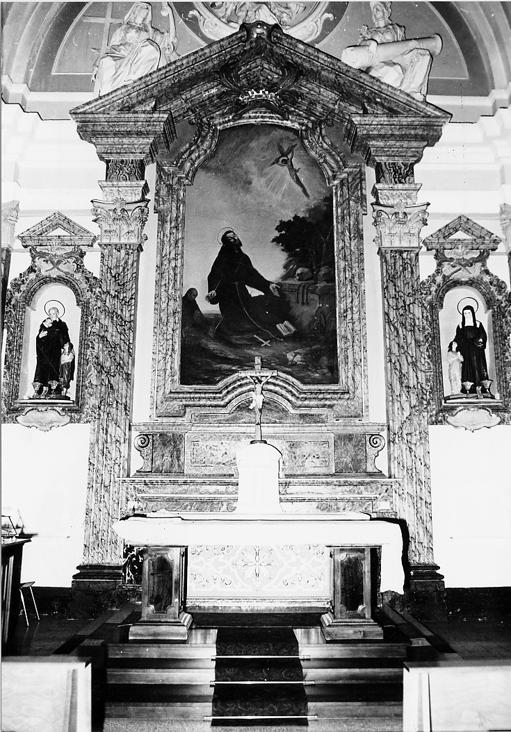 altare maggiore, opera isolata - bottega abruzzese (sec. XIX)