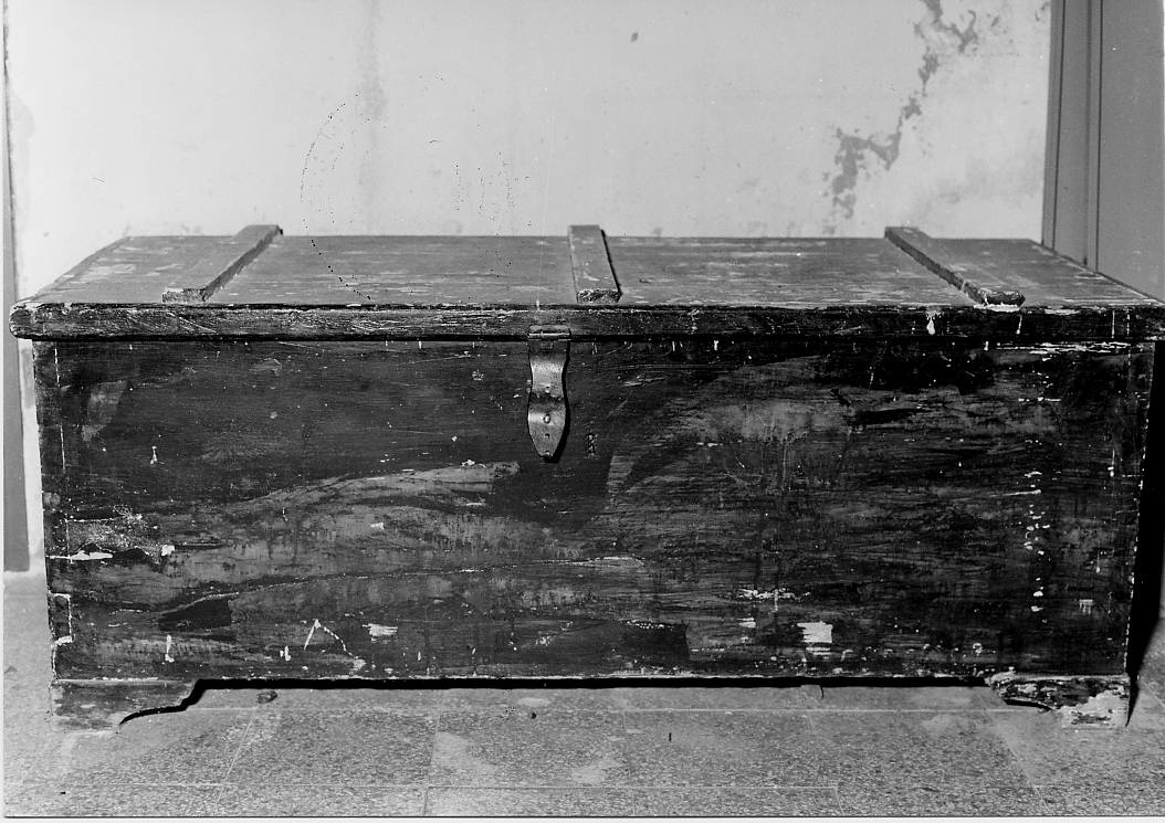 cassapanca, opera isolata - bottega abruzzese (sec. XIX)