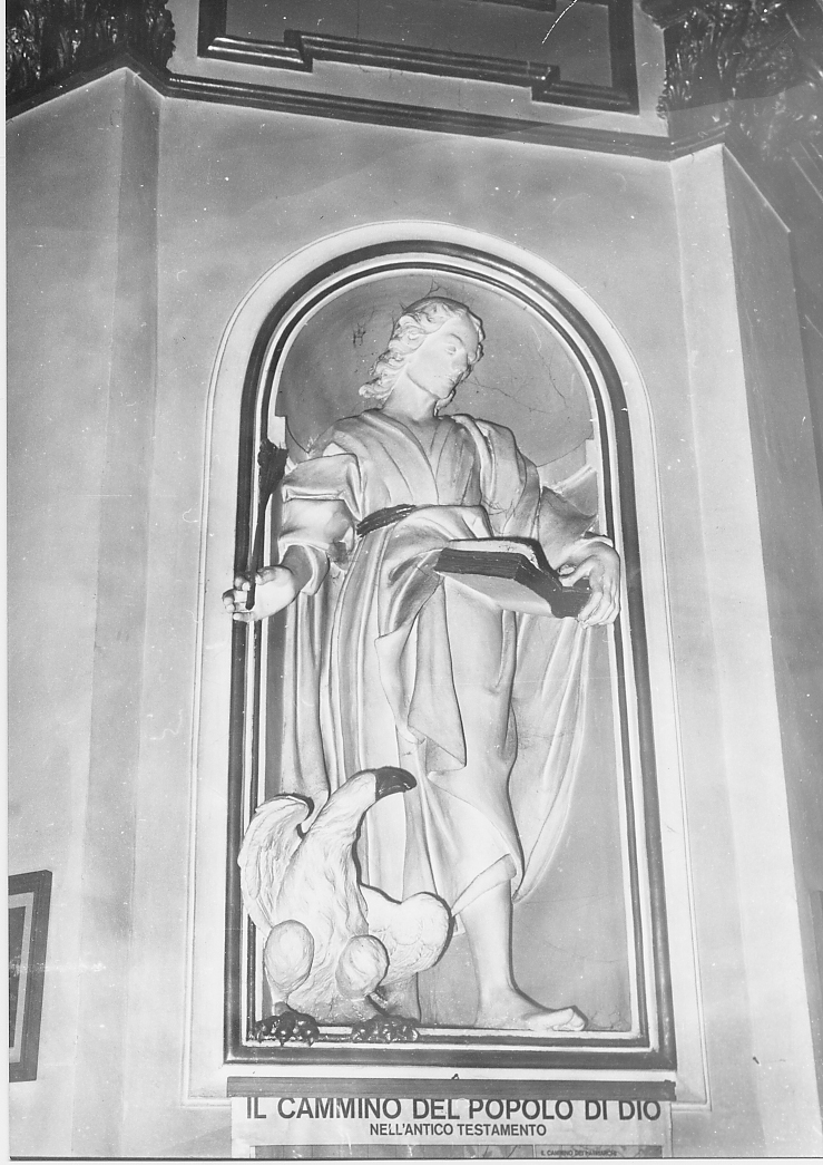 San Giovanni Evangelista (rilievo) - bottega abruzzese (sec. XVIII)