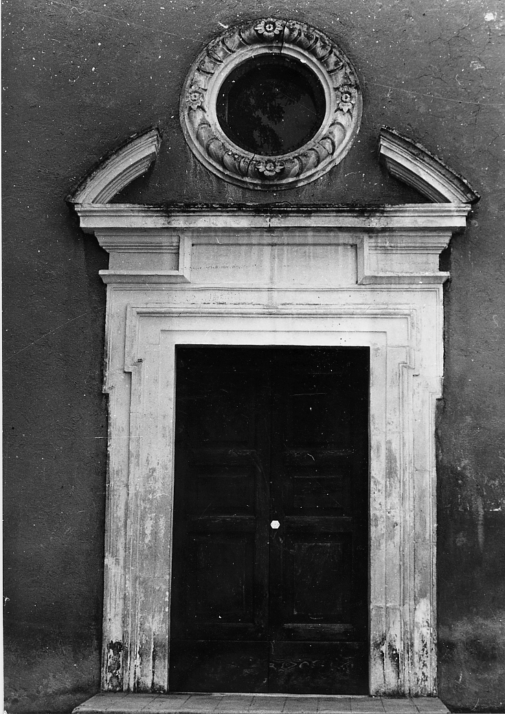 mostra di portale, opera isolata - bottega abruzzese (sec. XVII)