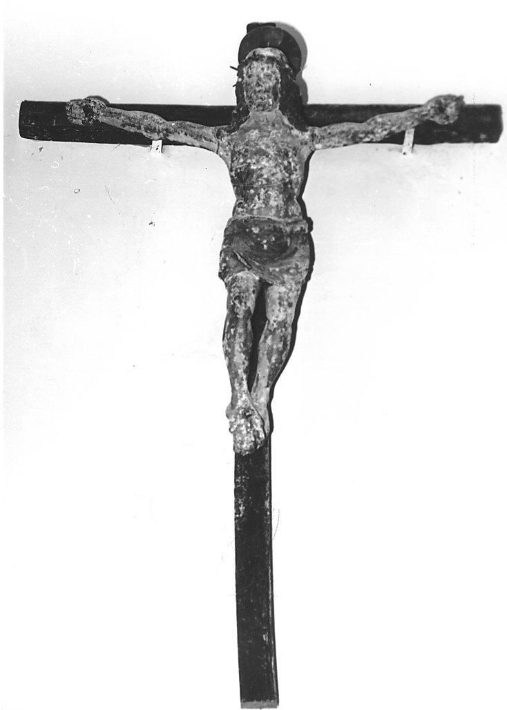 crocifisso - bottega abruzzese (sec. XIX)