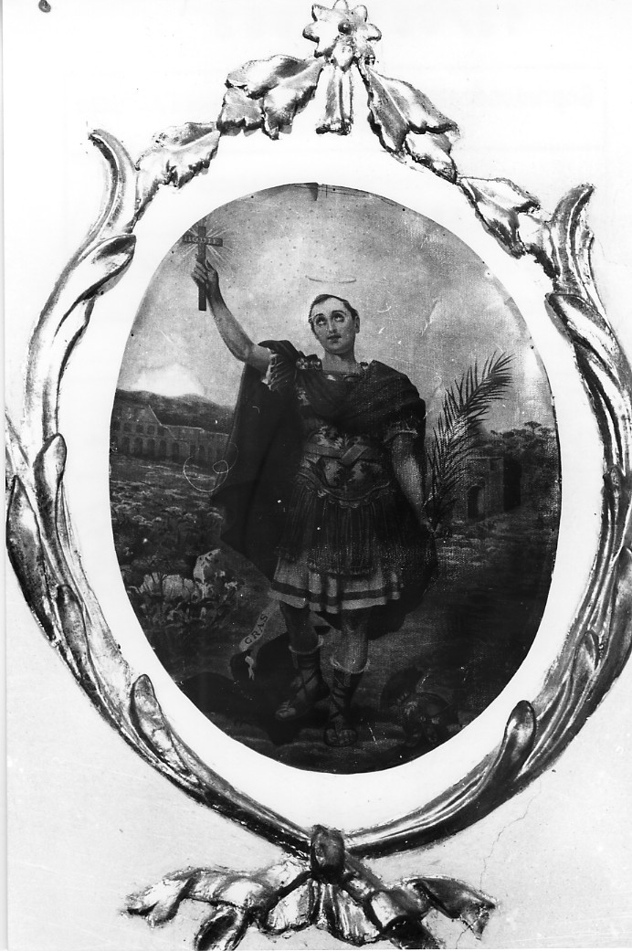 San Maurizio con simboli (dipinto) - ambito abruzzese (seconda metà sec. XIX)