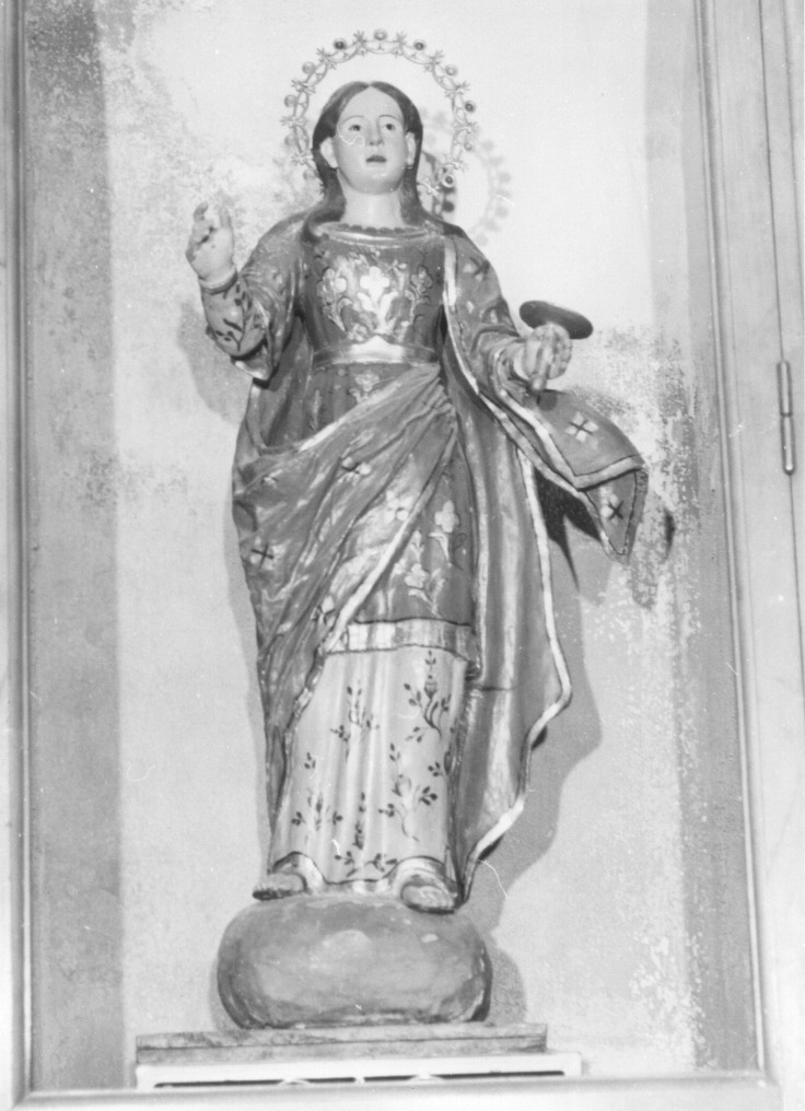 Santa Lucia (statua, opera isolata) - bottega abruzzese (sec. XVIII)
