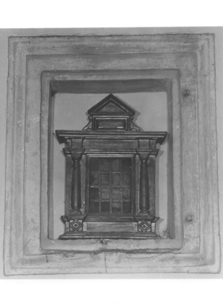 edicola, serie - bottega abruzzese (fine/inizio secc. XVI/ XVII)