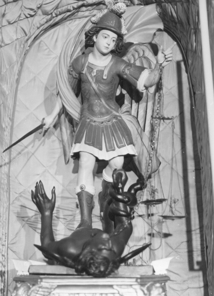 San Michele Arcangelo (statua, opera isolata) - bottega abruzzese (sec. XVIII)