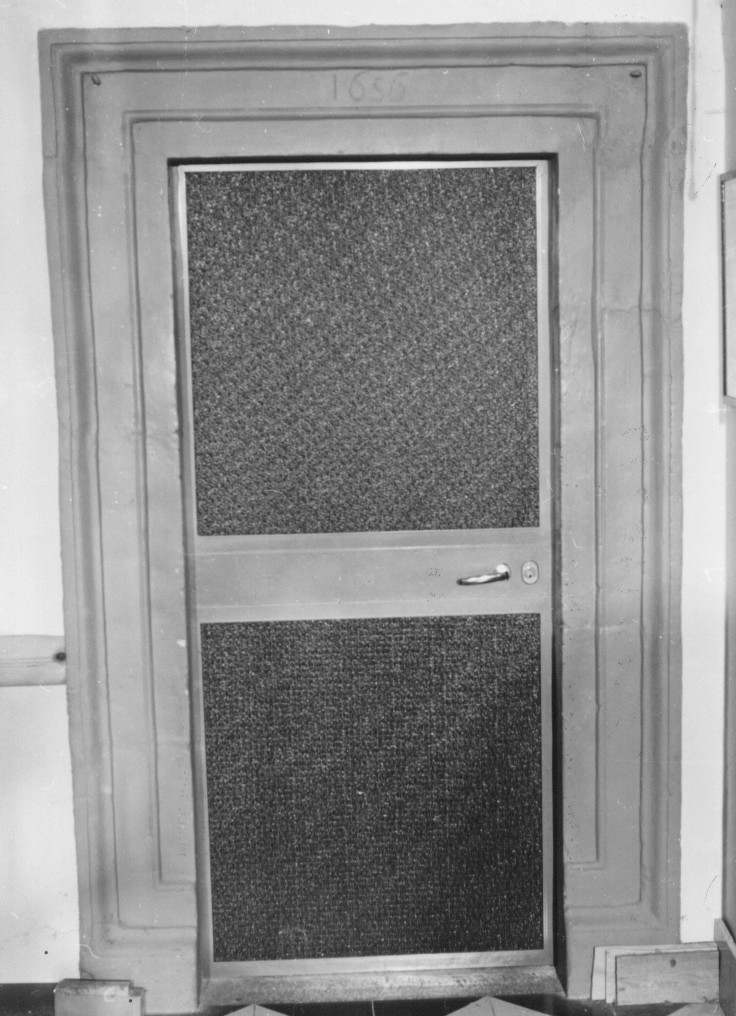 mostra di portale, serie - bottega abruzzese (sec. XVII)