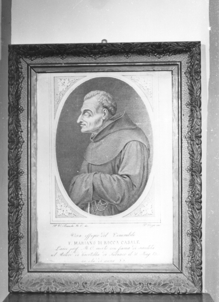 F. Mariano (stampa, opera isolata) di Binchi P. V. M. O, Proje P (sec. XIX)