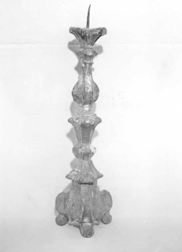 candeliere, serie - bottega abruzzese (sec. XVIII)