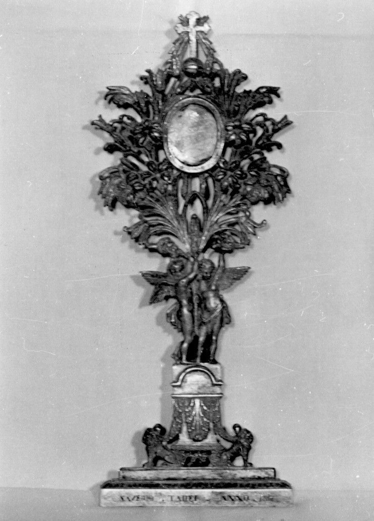 reliquiario, opera isolata - bottega abruzzese (seconda metà sec. XIX)