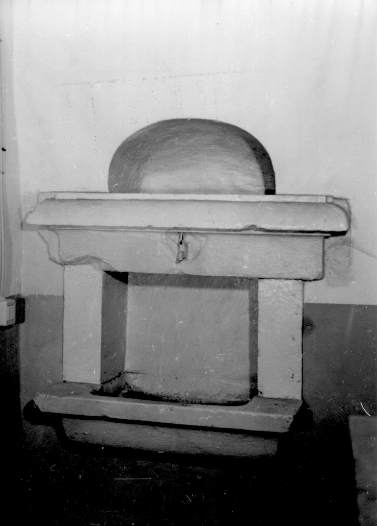 lavabo, opera isolata - ambito abruzzese (fine/inizio secc. XVIII/ XIX)