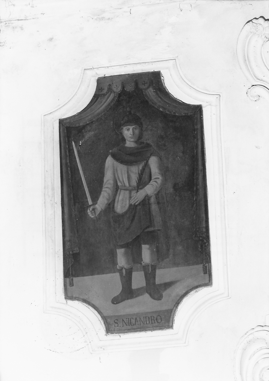 San Nicardo (dipinto, opera isolata) - bottega Italia centrale (sec. XIX)