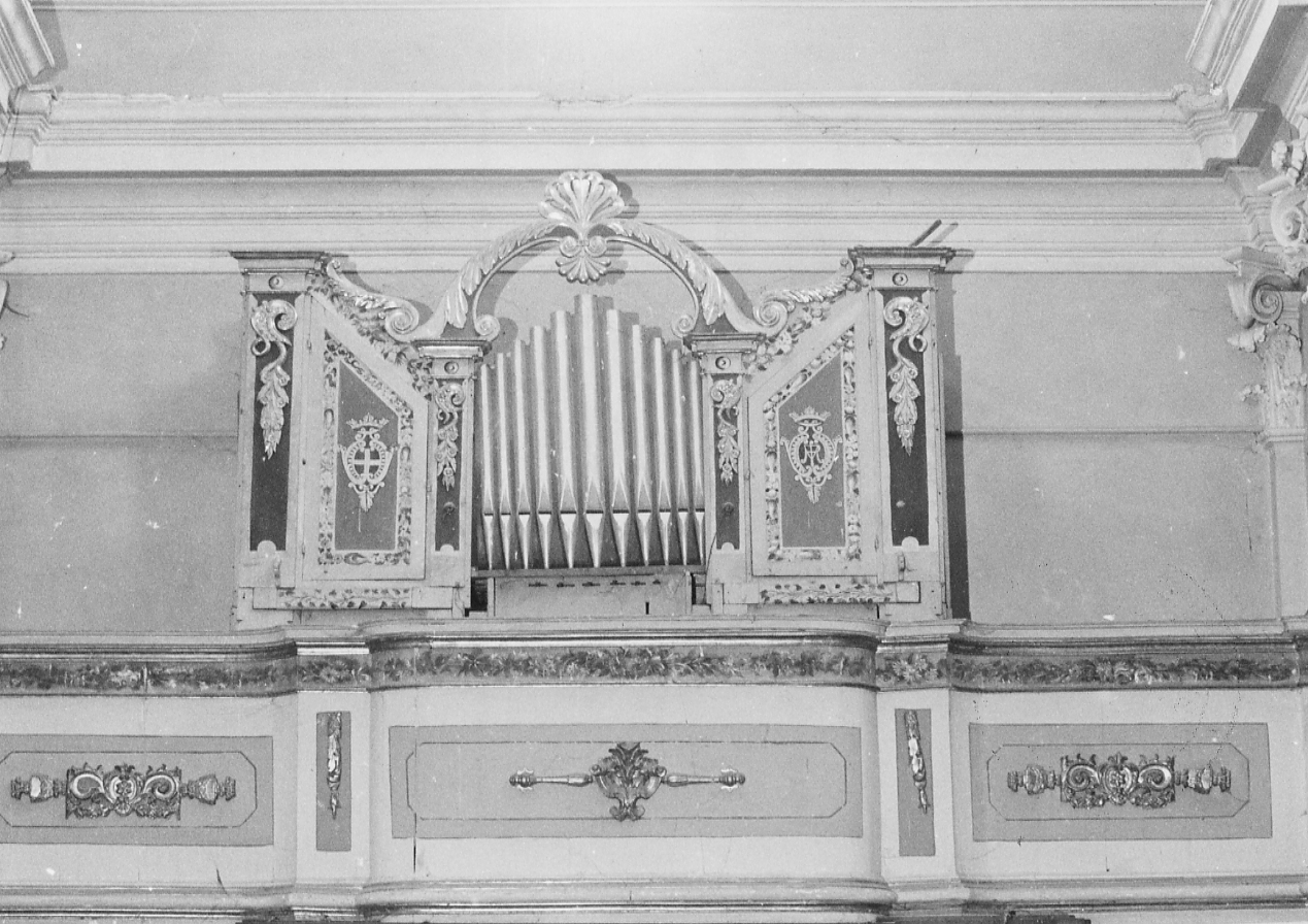 cassa d'organo, opera isolata - bottega Italia centrale (sec. XIX)