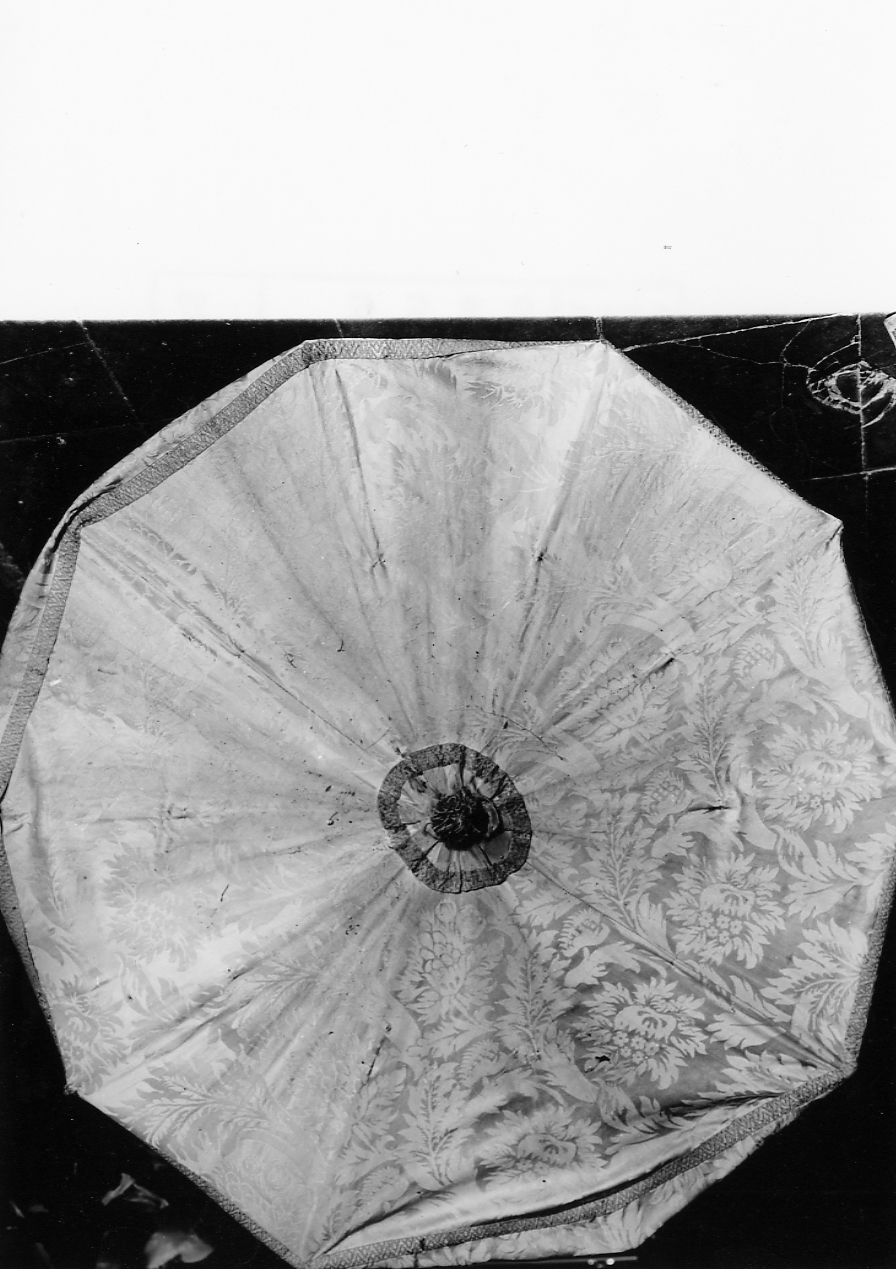 ombrellino processionale, opera isolata - manifattura Italia centrale (inizio sec. XIX)