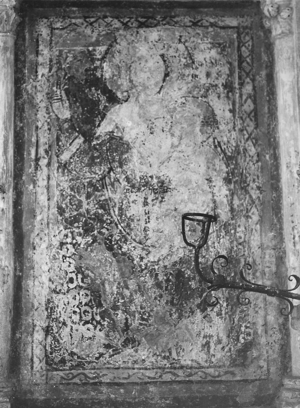 Madonna con Bambino in trono (dipinto) - ambito bizantino, ambito abruzzese (sec. XIII)