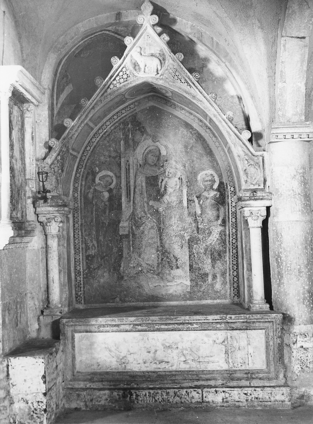 Madonna in Maestà (dipinto) - ambito abruzzese (seconda metà sec. XIV)