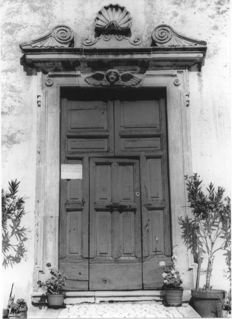 mostra di portale, opera isolata - bottega abruzzese (sec. XVII)