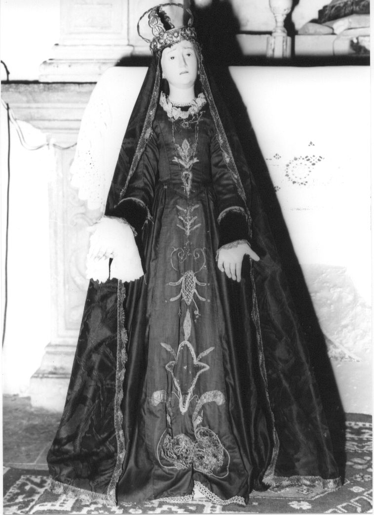 Madonna Addolorata (statua, opera isolata) - bottega abruzzese (sec. XIX)