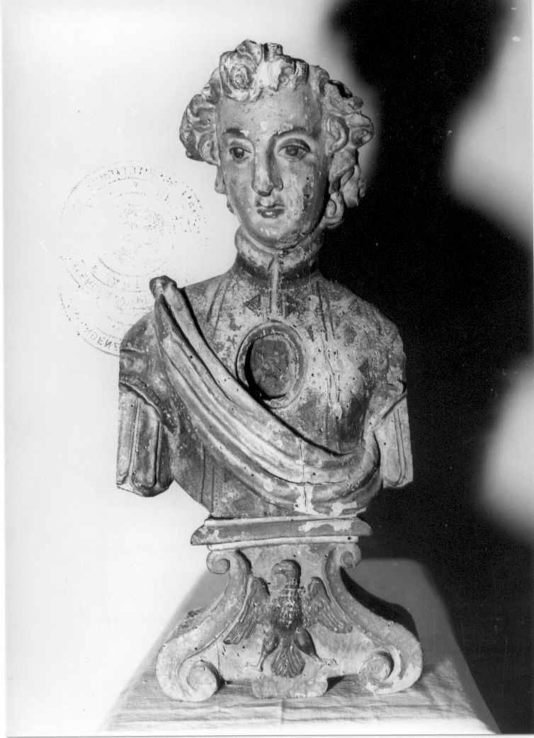 reliquiario - a busto, opera isolata - bottega abruzzese (sec. XVII)