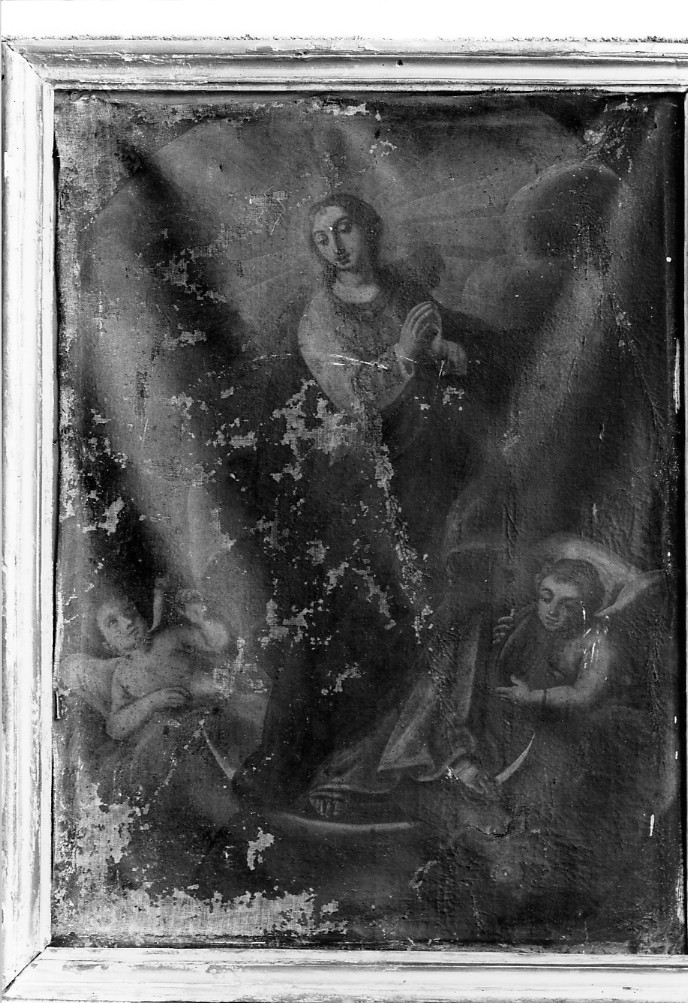 Madonna Immacolata (dipinto, opera isolata) - ambito abruzzese (sec. XIX)