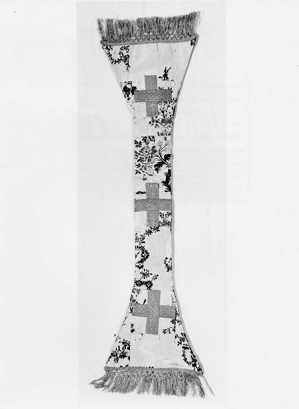 manipolo - manifattura italiana (?) (terzo quarto sec. XVIII)