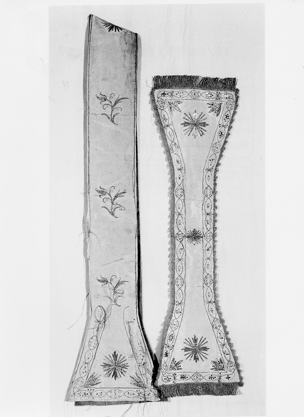 stola - manifattura italiana (seconda metà sec. XIX)