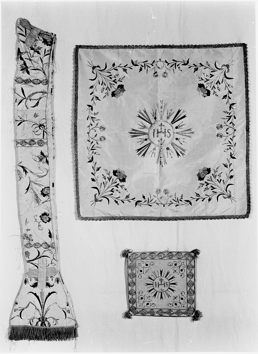 stola - manifattura italiana (seconda metà sec. XIX)