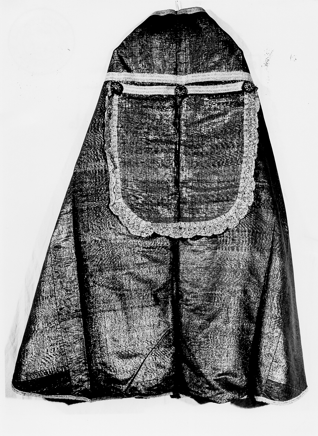 cappuccio di piviale - manifattura italiana (seconda metà sec. XVII)