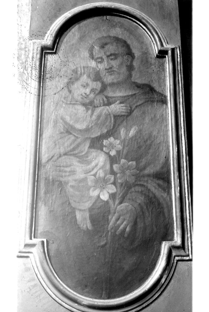 San Giuseppe con bambino, conversione di San Paolo (dipinto, serie) - ambito Italia centro-meridionale (primo quarto sec. XX)