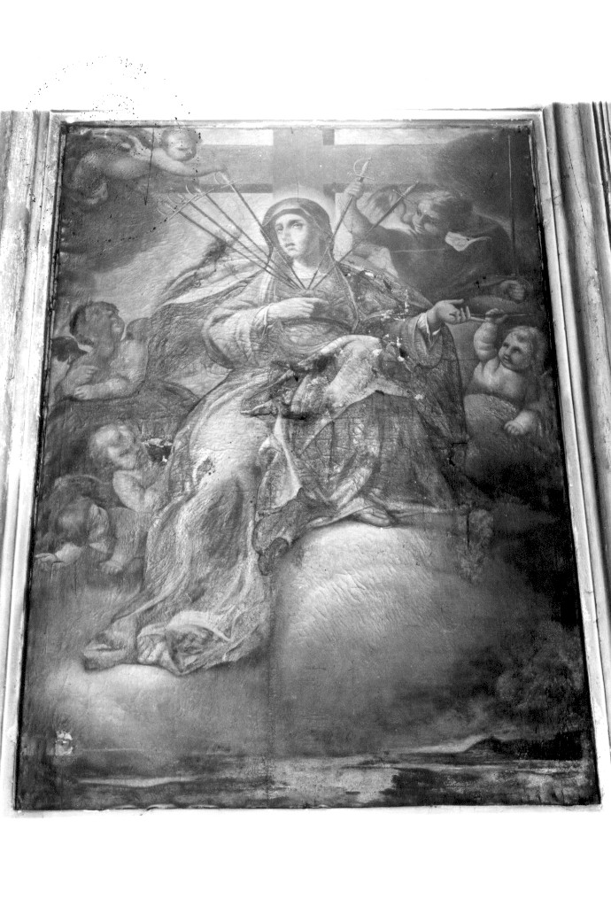 Madonna Addolorata (dipinto, opera isolata) - ambito Italia centro-meridionale (sec. XVIII)