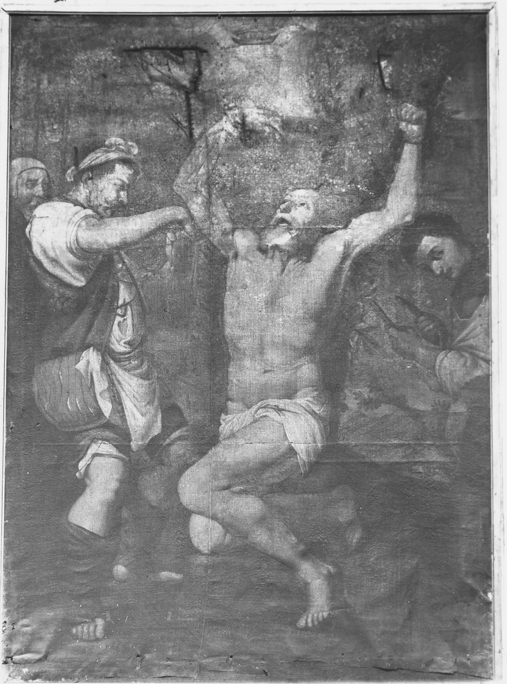 Il martirio di San Bartolomeo (dipinto) - ambito caravaggesco (sec. XVII)