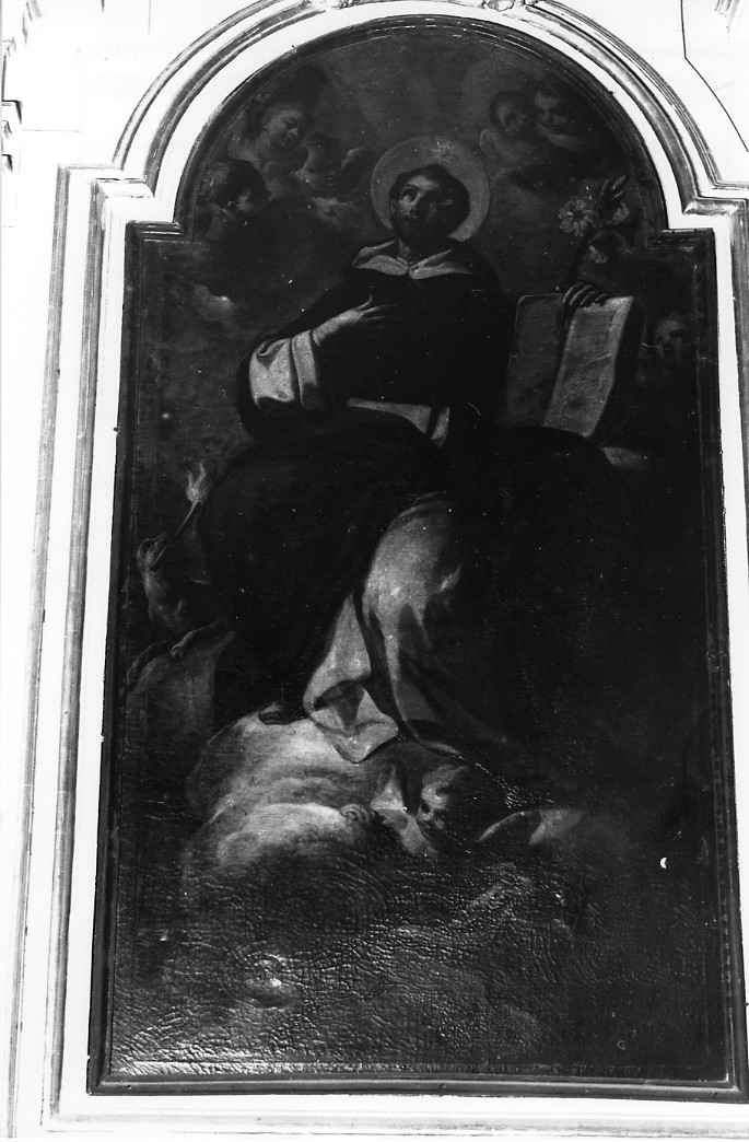 San Domenico in preghiera (dipinto, opera isolata) - ambito Italia centrale (seconda metà sec. XVIII)