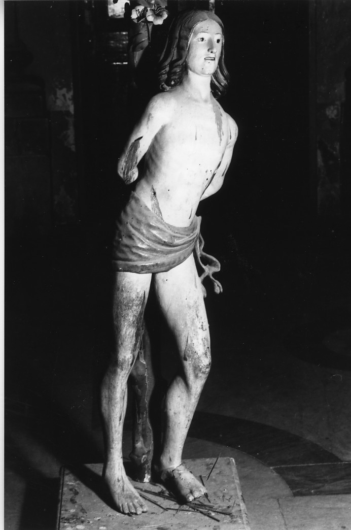 San Sebastiano martire (statua, opera isolata) - ambito Italia centrale (fine/inizio secc. XVI/ XVII)