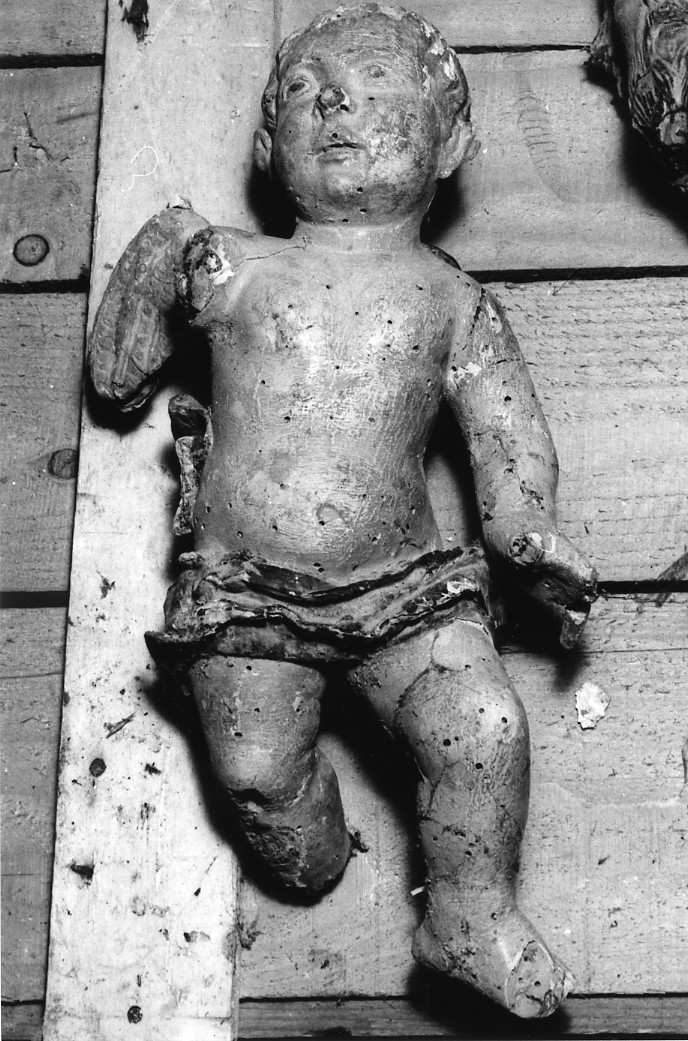 angioletto (statuetta, opera isolata) - ambito abruzzese (seconda metà sec. XVIII)