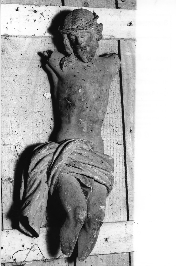 Cristo crocifisso (statua, opera isolata) - ambito abruzzese (seconda metà sec. XVIII)