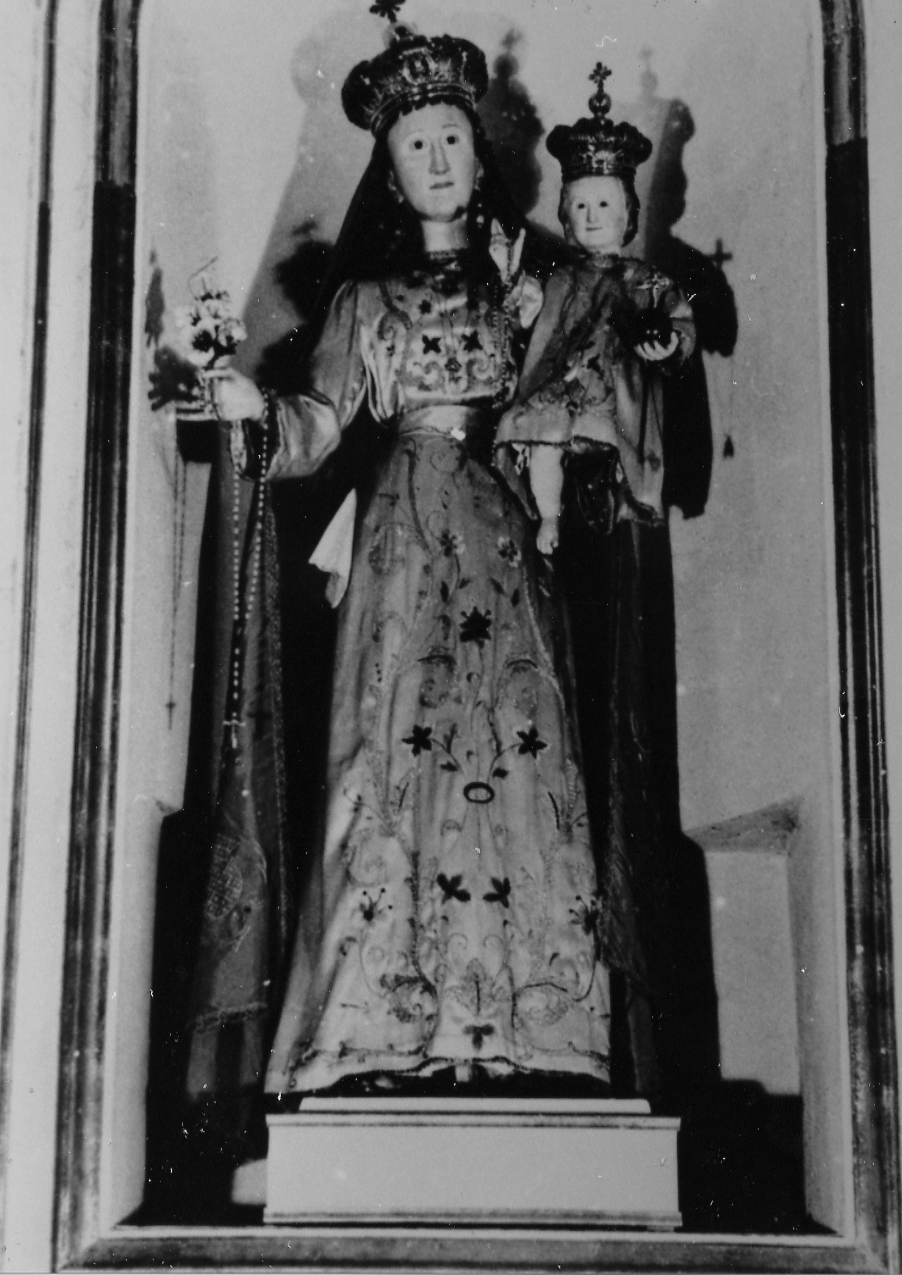 Madonna di Sambuceto, Madonna con Bambino (statua, opera isolata) - ambito abruzzese (seconda metà sec. XVII)