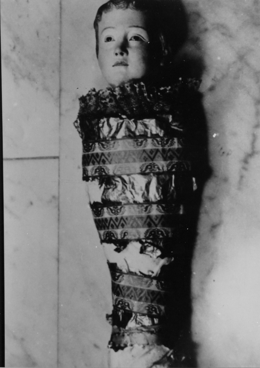 Gesù Bambino (statuetta, opera isolata) - ambito Italia centrale (sec. XIX)