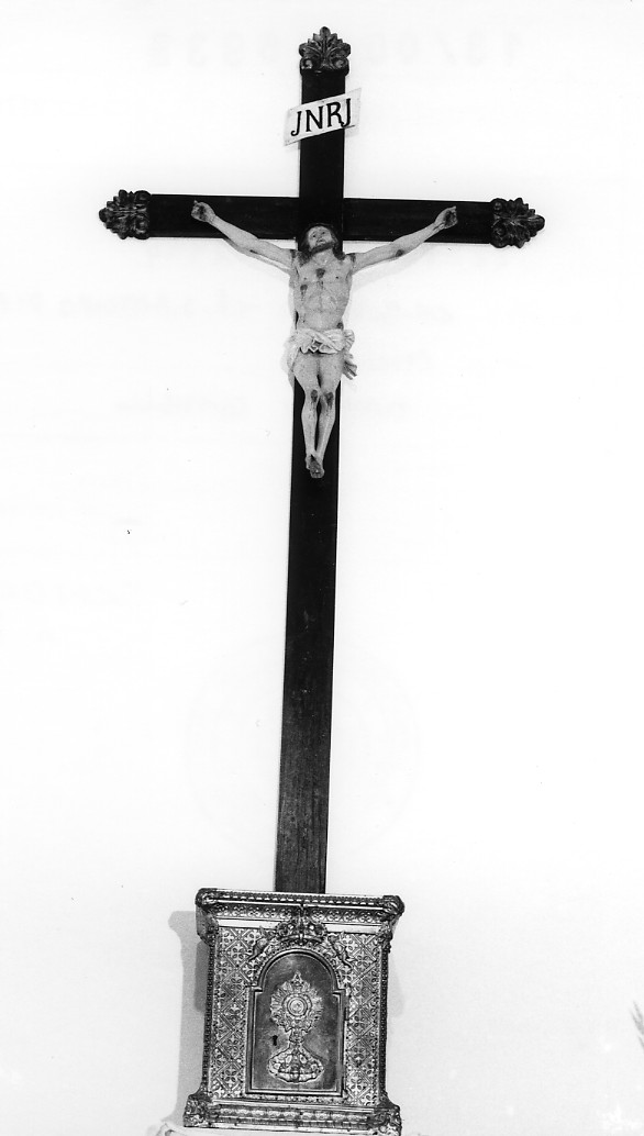 crocifisso, opera isolata - ambito Italia centrale (sec. XIX)