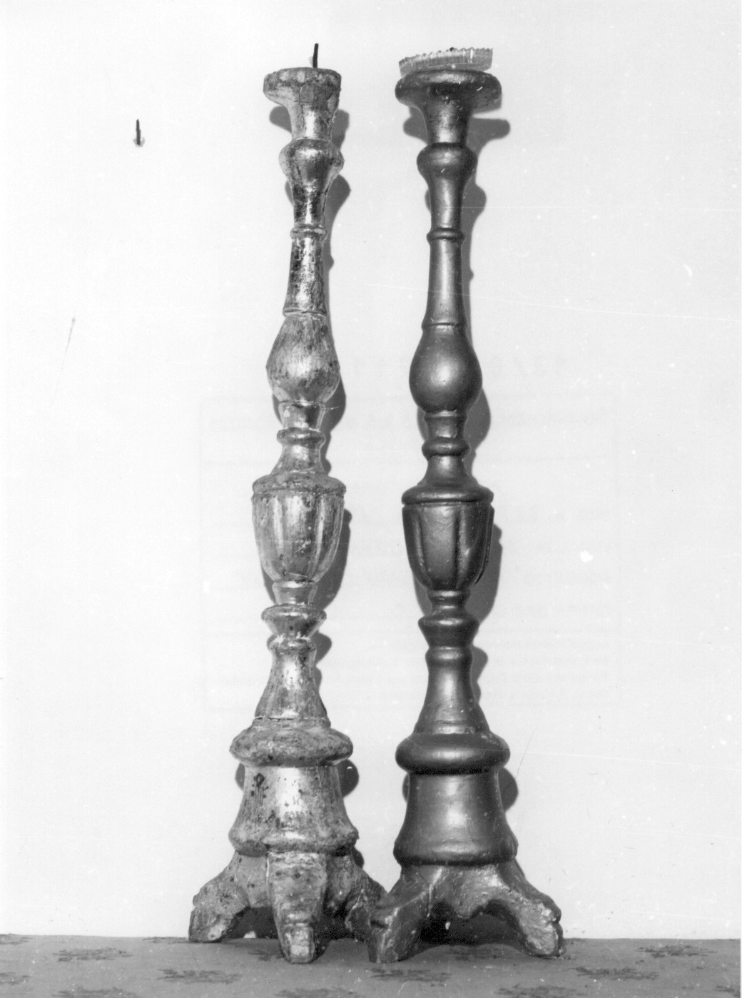 candeliere, serie - manifattura abruzzese (sec. XIX)