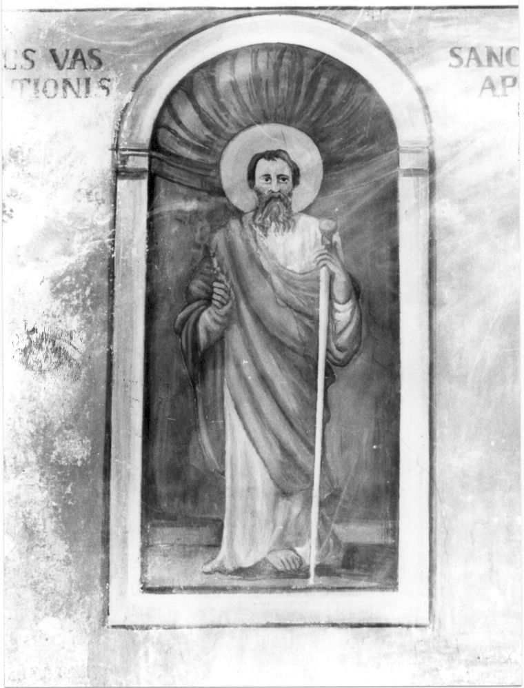 San Paolo con la spada (dipinto) di Napoleoni Cesare (attribuito) (sec. XX)