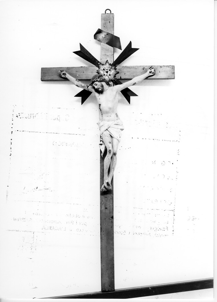 Il Crocifisso (scultura, opera isolata) - ambito Italia centrale (sec. XVIII)