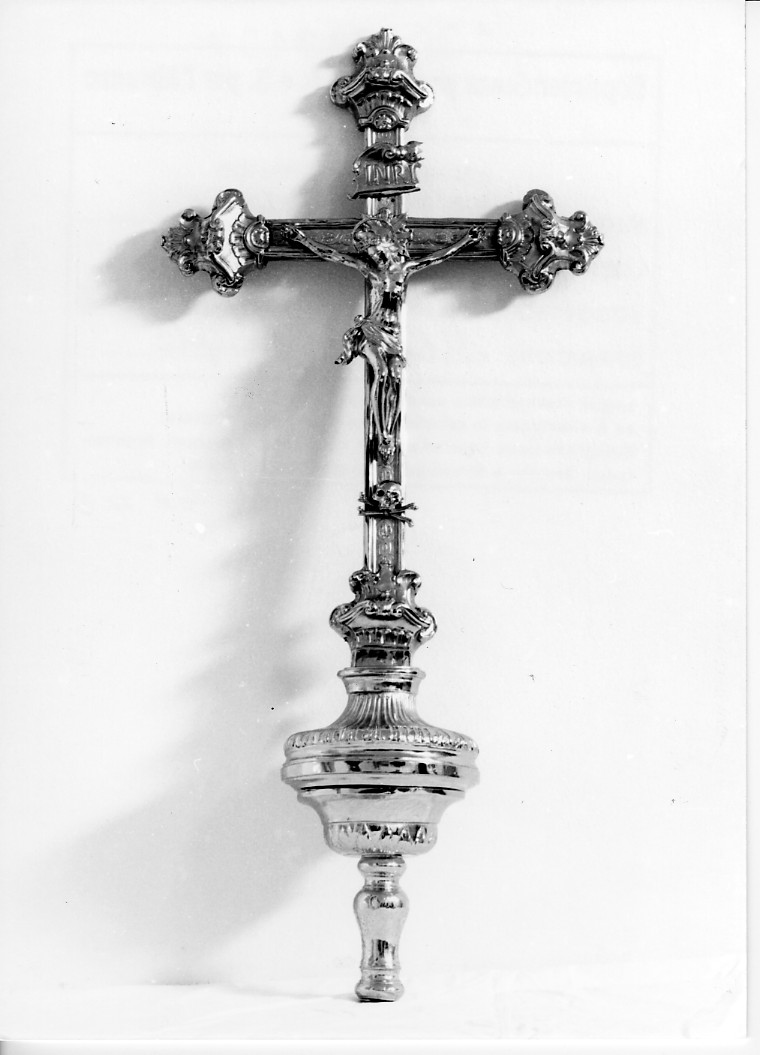 croce, opera isolata - ambito Italia centrale (fine/inizio secc. XVIII/ XIX)