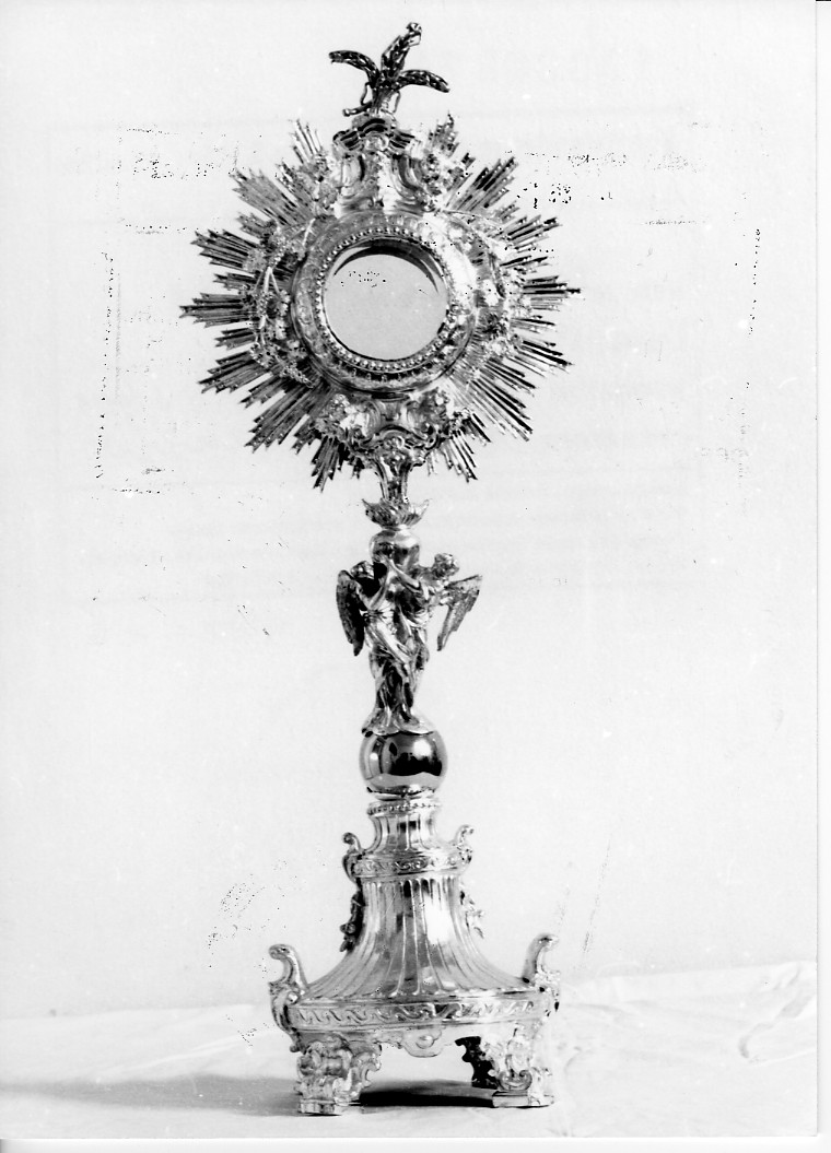 ostensorio, opera isolata - ambito Italia centrale (sec. XIX)