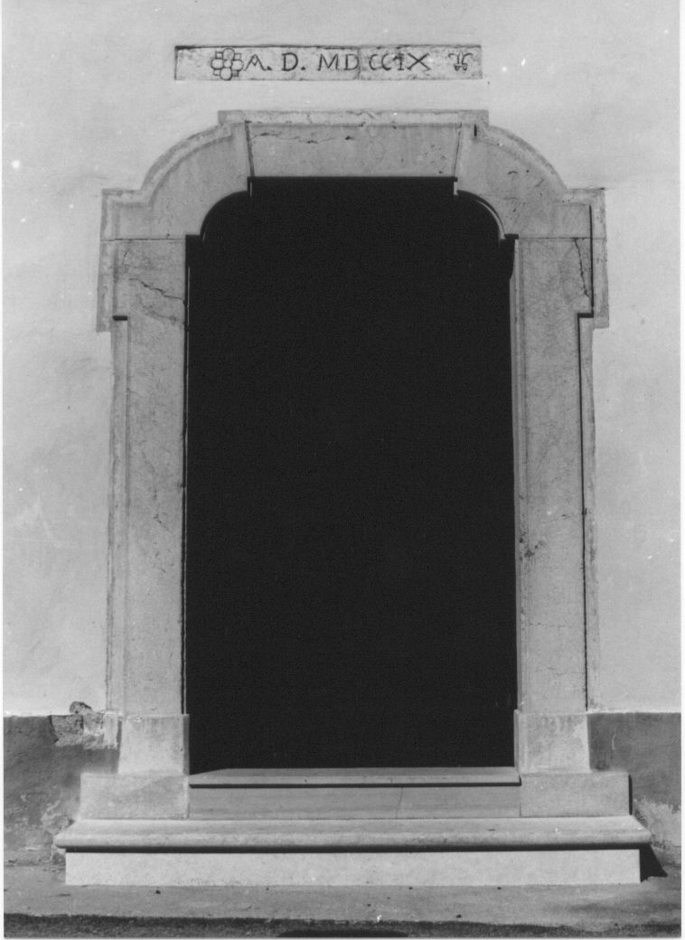 mostra di portale - ambito Italia centrale (sec. XVIII)