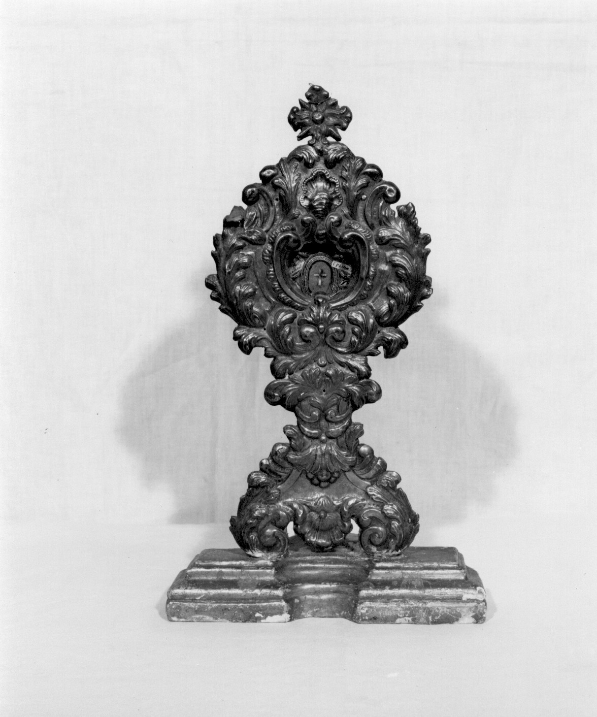 reliquiario - a ostensorio - produzione Italia meridionale (seconda metà sec. XVIII)