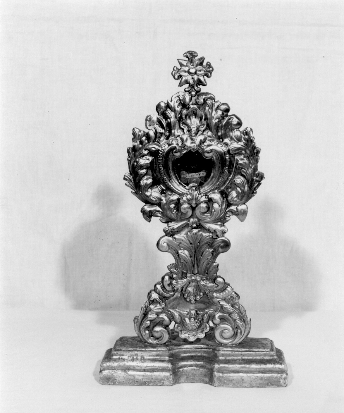 reliquiario - a ostensorio - produzione Italia meridionale (seconda metà sec. XVIII)