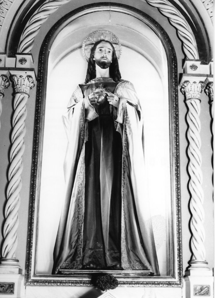 Sacro Cuore di Gesù (statua, opera isolata) - ambito Italia centrale (sec. XX)