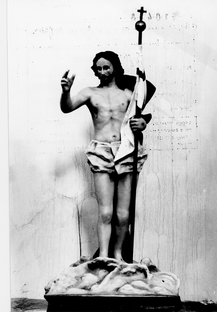 Cristo Salvatore (statuetta, opera isolata) - ambito Italia centrale (sec. XIX)