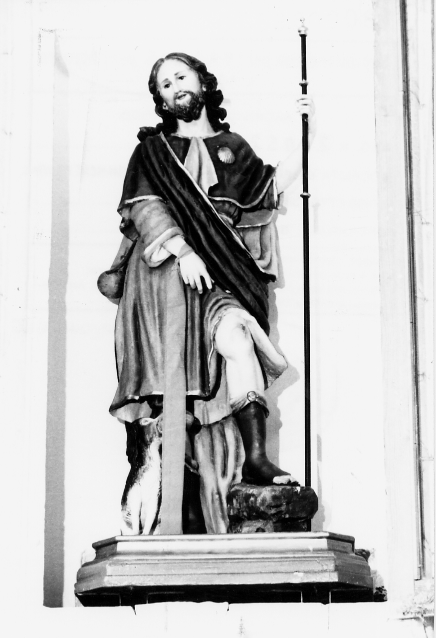 San Rocco (statua, opera isolata) - ambito Italia centrale (sec. XIX)